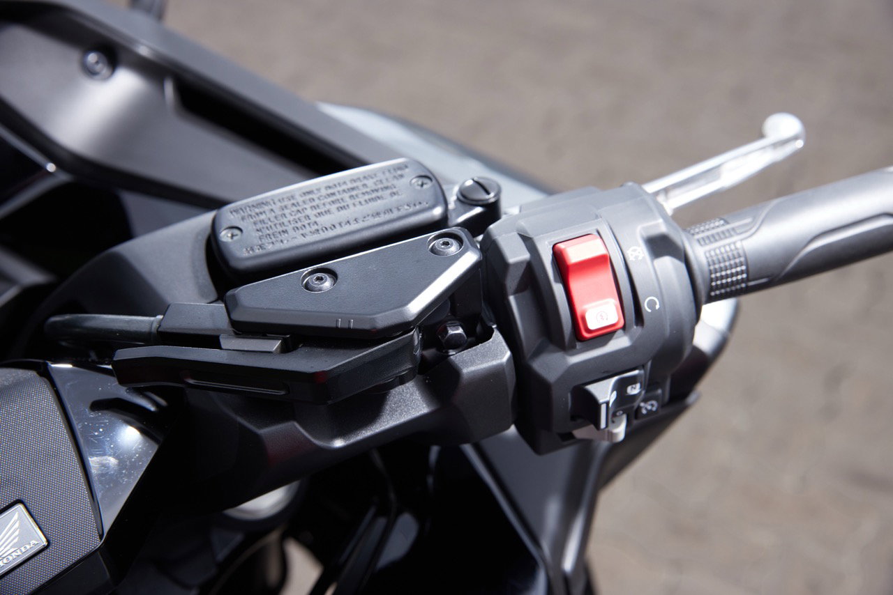 Switchgear and the handbrake
